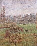 autumn morning Camille Pissarro